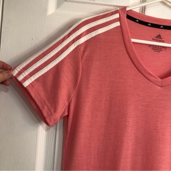 Adidas 3 Stripes AeroReady Tee - Picture 2 of 15